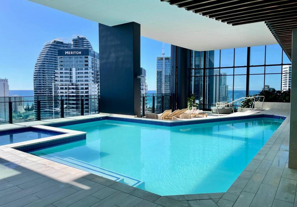 Luxury Stunning Riverview 1 Bedroom Apt 479F 골드코스트 외부 사진
